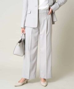 a.v.v / アー・ヴェ・ヴェ その他パンツ | 【洗える/UVカット/接触冷感】オックスストレッチワイドパンツ【Reflax】