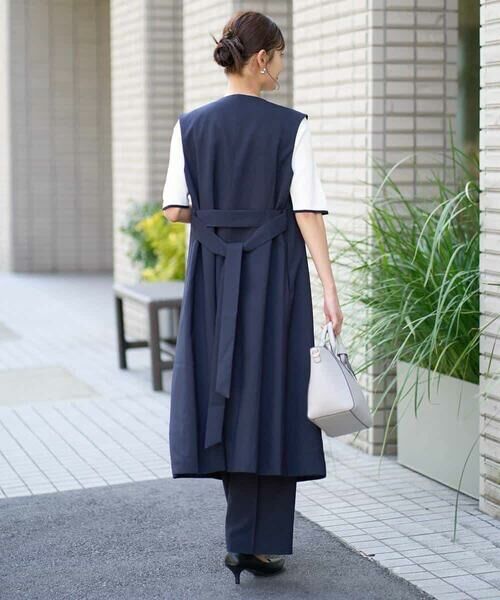 a.v.v / アー・ヴェ・ヴェ その他パンツ | 【洗える/UVカット/接触冷感】オックスストレッチワイドパンツ【Reflax】 | 詳細17