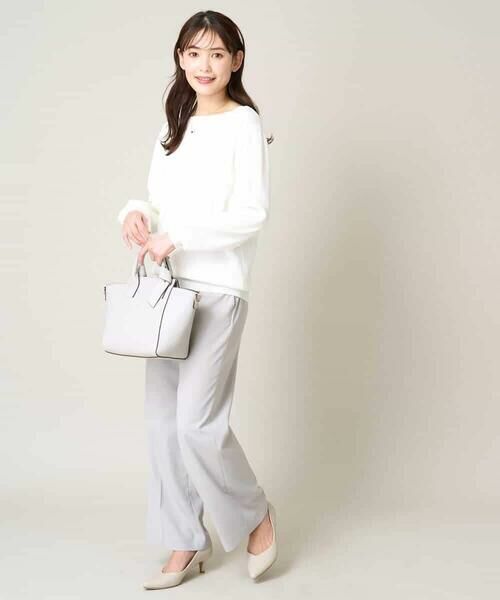 a.v.v / アー・ヴェ・ヴェ その他パンツ | 【洗える/UVカット/接触冷感】オックスストレッチワイドパンツ【Reflax】 | 詳細25