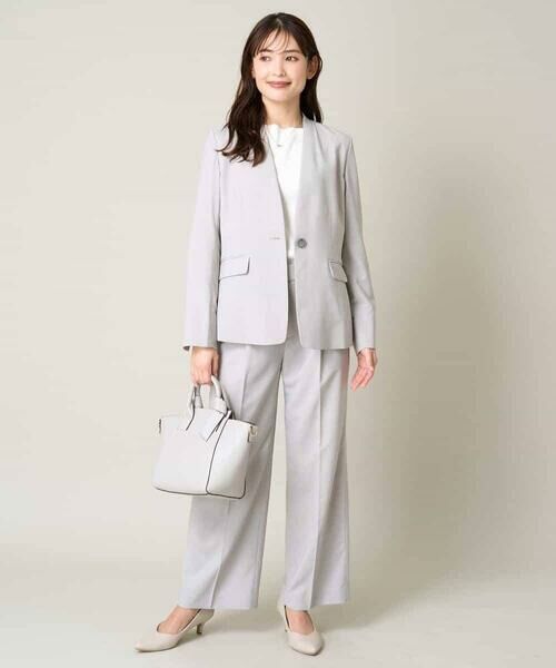 a.v.v / アー・ヴェ・ヴェ その他パンツ | 【洗える/UVカット/接触冷感】オックスストレッチワイドパンツ【Reflax】 | 詳細27