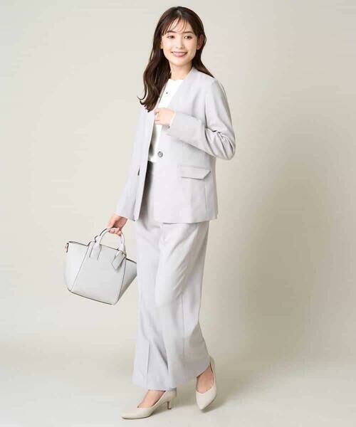 a.v.v / アー・ヴェ・ヴェ その他パンツ | 【洗える/UVカット/接触冷感】オックスストレッチワイドパンツ【Reflax】 | 詳細28