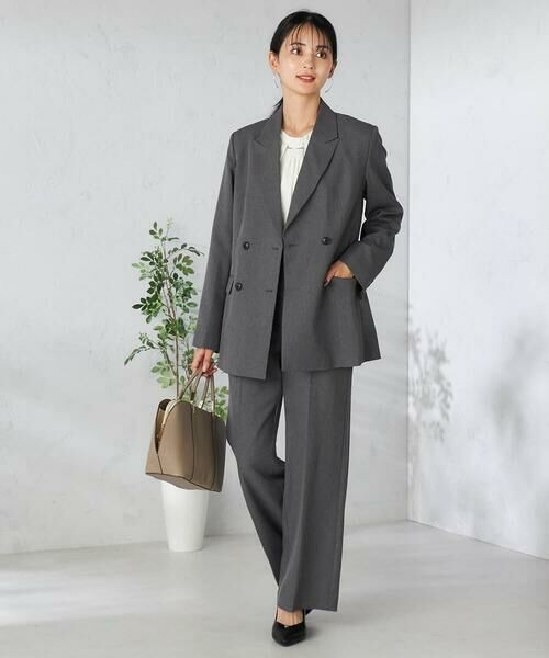 a.v.v / アー・ヴェ・ヴェ その他パンツ | 【洗える/イージーケア/吸水速乾/ストレッチ】梳毛調ストレートパンツ | 詳細20