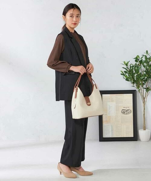 a.v.v / アー・ヴェ・ヴェ その他パンツ | 【洗える/イージーケア/吸水速乾/ストレッチ】梳毛調ストレートパンツ | 詳細29