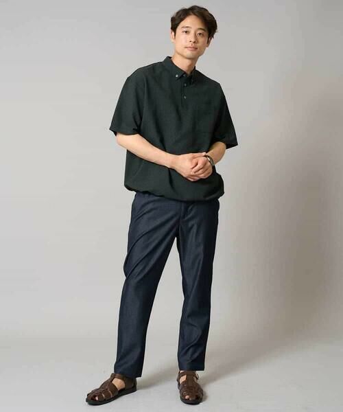 a.v.v / アー・ヴェ・ヴェ シャツ・ブラウス | 【イージーケア/吸水速乾/毛玉になりにくい】シアサッカーワイドシルエットポロシャツ | 詳細13