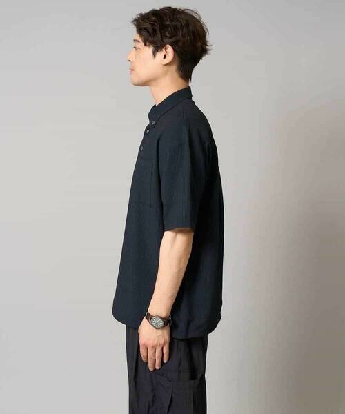 a.v.v / アー・ヴェ・ヴェ シャツ・ブラウス | 【イージーケア/吸水速乾/毛玉になりにくい】シアサッカーワイドシルエットポロシャツ | 詳細22