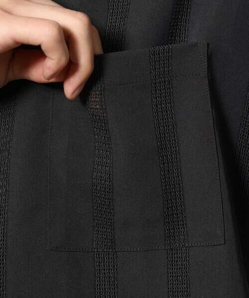 a.v.v / アー・ヴェ・ヴェ シャツ・ブラウス | 【イージーケア/速乾】カラミストライプオープンカラーシャツ半袖 | 詳細22