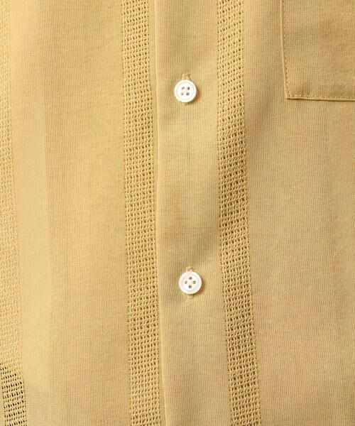 a.v.v / アー・ヴェ・ヴェ シャツ・ブラウス | 【イージーケア/速乾】カラミストライプオープンカラーシャツ半袖 | 詳細23