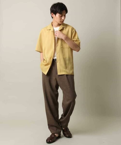 a.v.v / アー・ヴェ・ヴェ シャツ・ブラウス | 【イージーケア/速乾】カラミストライプオープンカラーシャツ半袖 | 詳細26