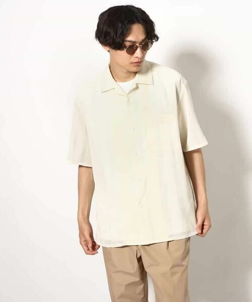 a.v.v / アー・ヴェ・ヴェ シャツ・ブラウス | 【イージーケア/速乾】カラミストライプオープンカラーシャツ半袖 | 詳細9