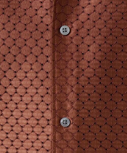 a.v.v / アー・ヴェ・ヴェ シャツ・ブラウス | ドットジャカードワイドシルエットシャツ | 詳細16