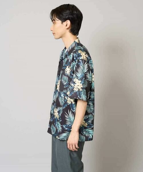 a.v.v / アー・ヴェ・ヴェ シャツ・ブラウス | 【イージーケア/接触冷感】アロハ柄プリント五分袖オープンカラーシャツ【毛玉・シワになりにくい】 | 詳細15