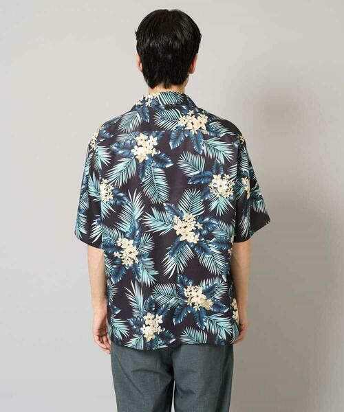 a.v.v / アー・ヴェ・ヴェ シャツ・ブラウス | 【イージーケア/接触冷感】アロハ柄プリント五分袖オープンカラーシャツ【毛玉・シワになりにくい】 | 詳細16