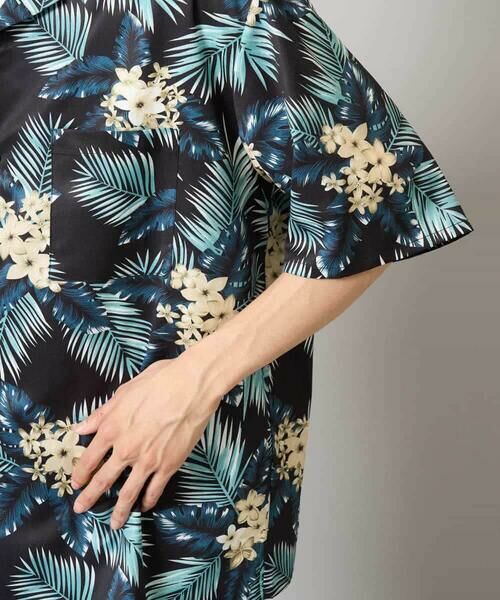 a.v.v / アー・ヴェ・ヴェ シャツ・ブラウス | 【イージーケア/接触冷感】アロハ柄プリント五分袖オープンカラーシャツ【毛玉・シワになりにくい】 | 詳細18