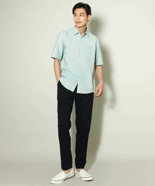 a.v.v / アー・ヴェ・ヴェ シャツ・ブラウス | 【接触冷感/速乾/イージーケア】リネン混半袖シャツ（さらリネシリーズ） | 詳細15