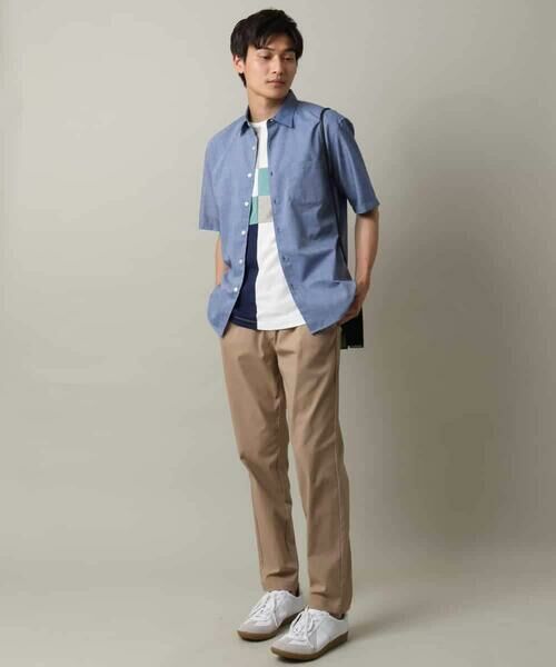 a.v.v / アー・ヴェ・ヴェ シャツ・ブラウス | 【接触冷感/速乾/イージーケア】リネン混半袖シャツ（さらリネシリーズ） | 詳細19