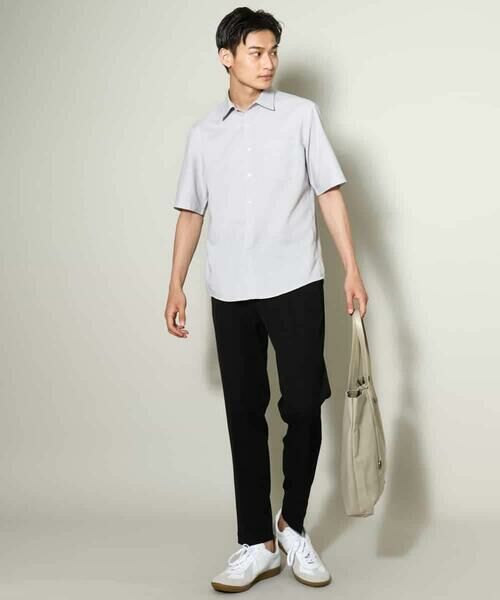 a.v.v / アー・ヴェ・ヴェ シャツ・ブラウス | 【接触冷感/速乾/イージーケア】リネン混半袖シャツ（さらリネシリーズ） | 詳細21