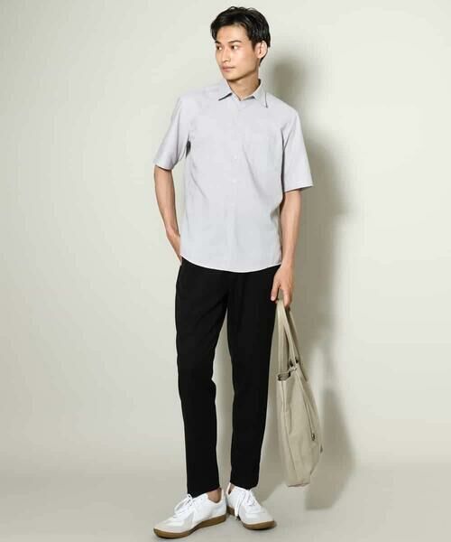 a.v.v / アー・ヴェ・ヴェ シャツ・ブラウス | 【接触冷感/速乾/イージーケア】リネン混半袖シャツ（さらリネシリーズ） | 詳細22