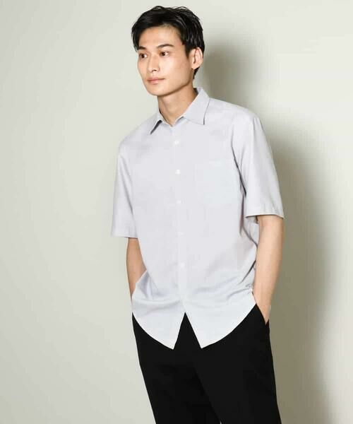 a.v.v / アー・ヴェ・ヴェ シャツ・ブラウス | 【接触冷感/速乾/イージーケア】リネン混半袖シャツ（さらリネシリーズ） | 詳細23