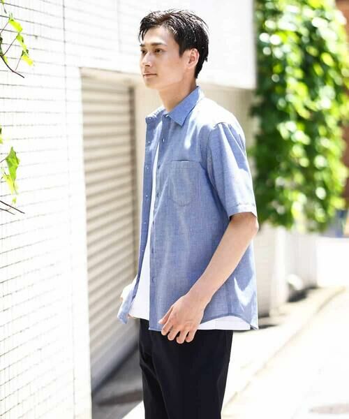 a.v.v / アー・ヴェ・ヴェ シャツ・ブラウス | 【接触冷感/速乾/イージーケア】リネン混半袖シャツ（さらリネシリーズ） | 詳細27