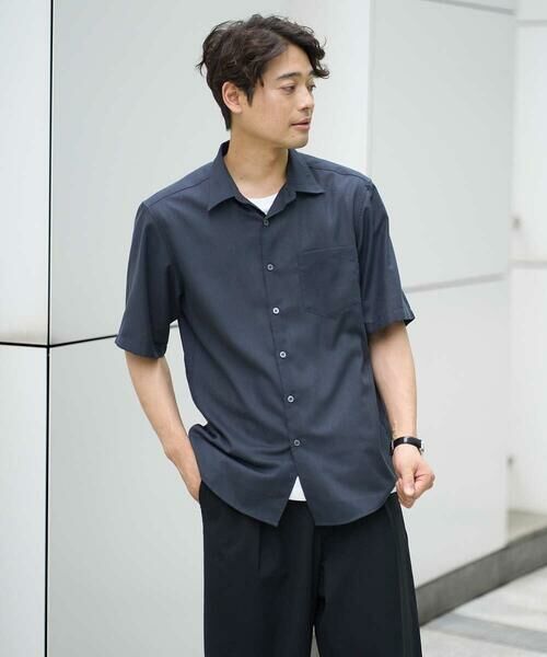 a.v.v / アー・ヴェ・ヴェ シャツ・ブラウス | 【接触冷感/速乾/イージーケア】リネン混半袖シャツ（さらリネシリーズ） | 詳細29