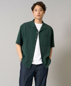 a.v.v / アー・ヴェ・ヴェ シャツ・ブラウス | 【接触冷感/イージーケア/吸水速乾】オープンカラー半袖シャツ（セットアップ可）リライトシリーズ3