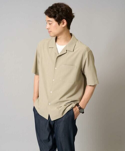 a.v.v / アー・ヴェ・ヴェ シャツ・ブラウス | 【接触冷感/イージーケア/吸水速乾】オープンカラー半袖シャツ（セットアップ可）リライトシリーズ3 | 詳細18