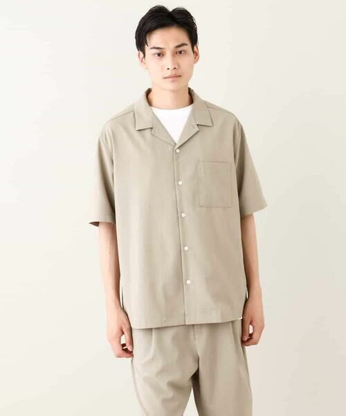 a.v.v / アー・ヴェ・ヴェ シャツ・ブラウス | 【接触冷感/イージーケア/吸水速乾】オープンカラー半袖シャツ（セットアップ可）リライトシリーズ3 | 詳細19