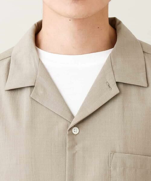 a.v.v / アー・ヴェ・ヴェ シャツ・ブラウス | 【接触冷感/イージーケア/吸水速乾】オープンカラー半袖シャツ（セットアップ可）リライトシリーズ3 | 詳細22