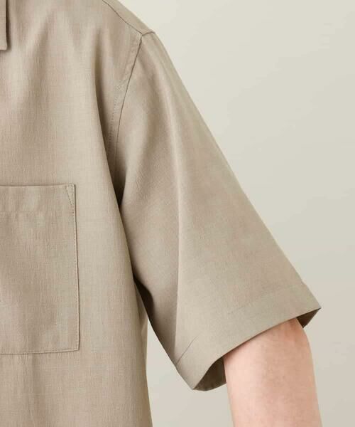 a.v.v / アー・ヴェ・ヴェ シャツ・ブラウス | 【接触冷感/イージーケア/吸水速乾】オープンカラー半袖シャツ（セットアップ可）リライトシリーズ3 | 詳細23