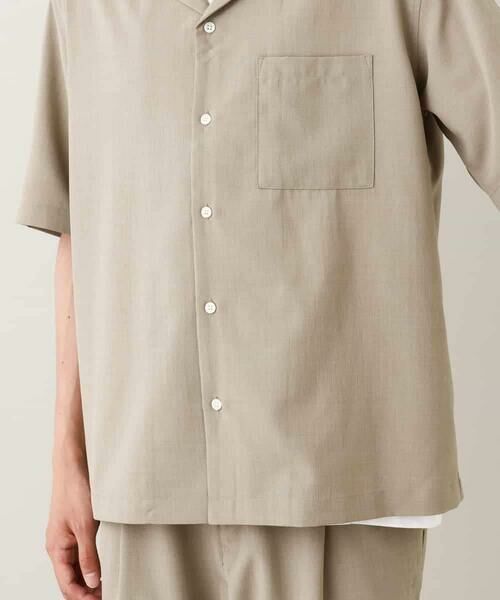 a.v.v / アー・ヴェ・ヴェ シャツ・ブラウス | 【接触冷感/イージーケア/吸水速乾】オープンカラー半袖シャツ（セットアップ可）リライトシリーズ3 | 詳細24