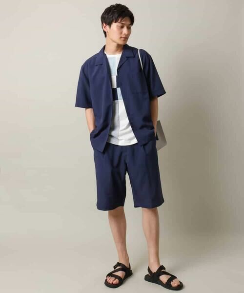 a.v.v / アー・ヴェ・ヴェ シャツ・ブラウス | 【接触冷感/イージーケア/吸水速乾】オープンカラー半袖シャツ（セットアップ可）リライトシリーズ3 | 詳細8