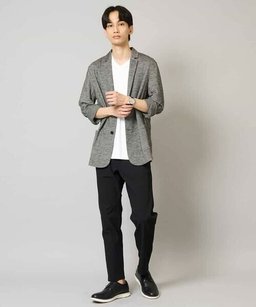 a.v.v / アー・ヴェ・ヴェ テーラードジャケット | 【イージーケア/速乾/接触冷感】スラブメランジサマージャケット【スマートシリーズ】 | 詳細10