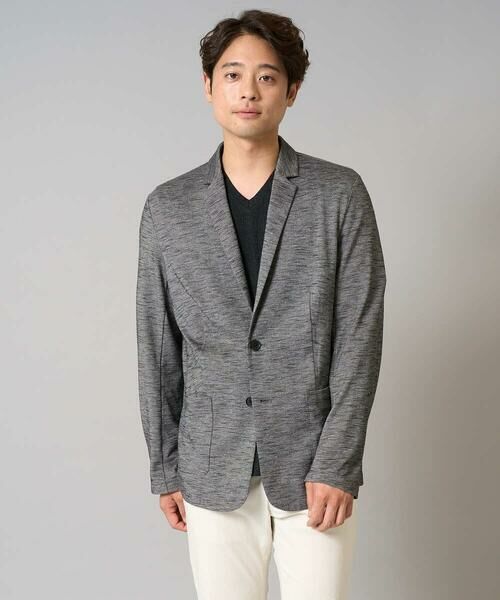 a.v.v / アー・ヴェ・ヴェ テーラードジャケット | 【イージーケア/速乾/接触冷感】スラブメランジサマージャケット【スマートシリーズ】 | 詳細17