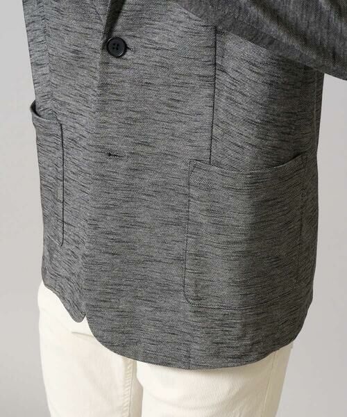 a.v.v / アー・ヴェ・ヴェ テーラードジャケット | 【イージーケア/速乾/接触冷感】スラブメランジサマージャケット【スマートシリーズ】 | 詳細23