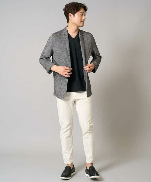 a.v.v / アー・ヴェ・ヴェ テーラードジャケット | 【イージーケア/速乾/接触冷感】スラブメランジサマージャケット【スマートシリーズ】 | 詳細7