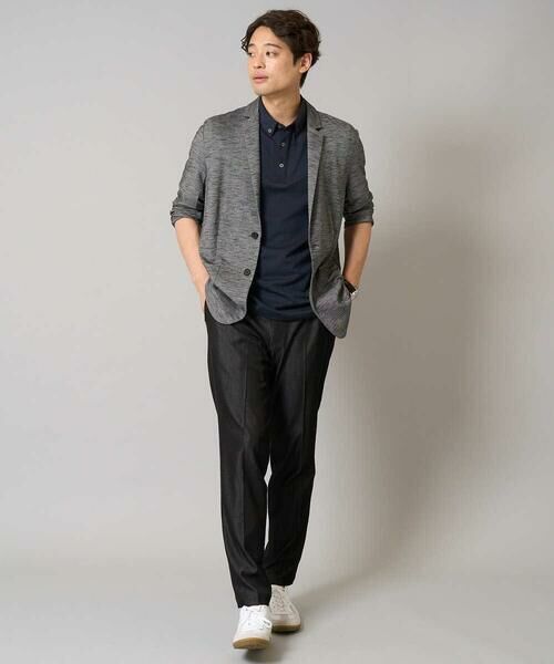 a.v.v / アー・ヴェ・ヴェ テーラードジャケット | 【イージーケア/速乾/接触冷感】スラブメランジサマージャケット【スマートシリーズ】 | 詳細9