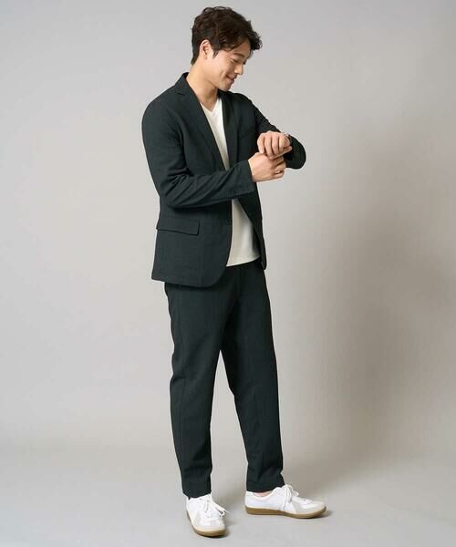 a.v.v / アー・ヴェ・ヴェ テーラードジャケット | 【イージーケア/吸水速乾/毛玉になりにくい】シアサッカーシェイプジャケット | 詳細9