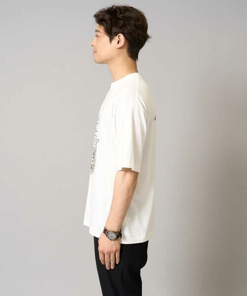 a.v.v / アー・ヴェ・ヴェ カットソー | 【接触冷感】イラストレーターコラボプリンワイドシルエットカットソー【uca U】 | 詳細12