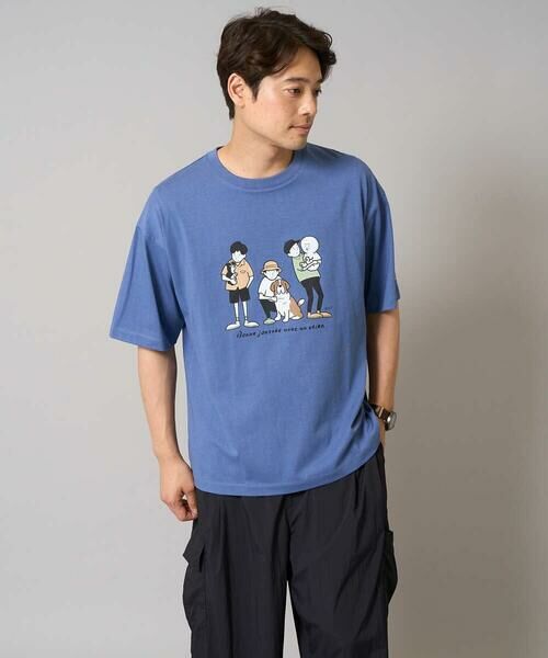 a.v.v / アー・ヴェ・ヴェ カットソー | 【接触冷感】イラストレーターコラボプリンワイドシルエットカットソー【mitaina pro】 | 詳細10