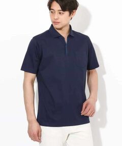 a.v.v / アー・ヴェ・ヴェ カットソー | 【接触冷感/ＵＶカット】シルケットスムースポロシャツ