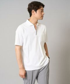 a.v.v / アー・ヴェ・ヴェ カットソー | 【接触冷感/ＵＶカット】シルケットスムースポロシャツ