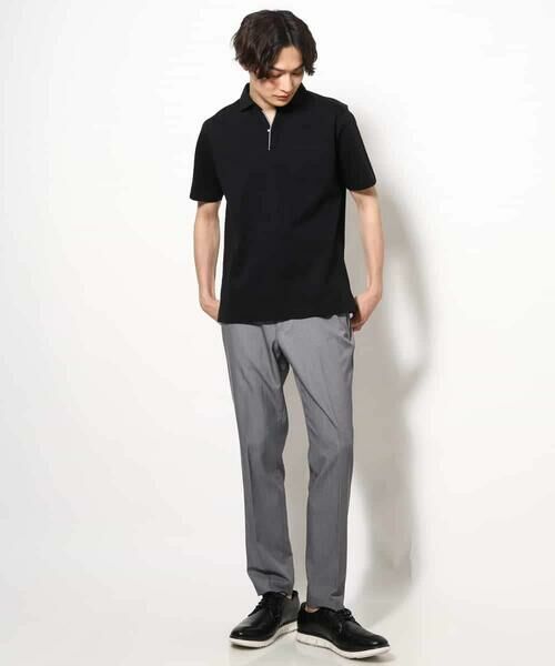 a.v.v / アー・ヴェ・ヴェ カットソー | 【接触冷感/ＵＶカット】シルケットスムースポロシャツ | 詳細12