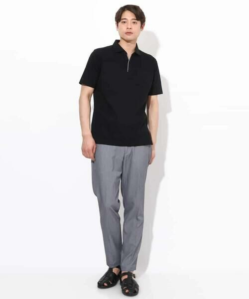a.v.v / アー・ヴェ・ヴェ カットソー | 【接触冷感/ＵＶカット】シルケットスムースポロシャツ | 詳細14