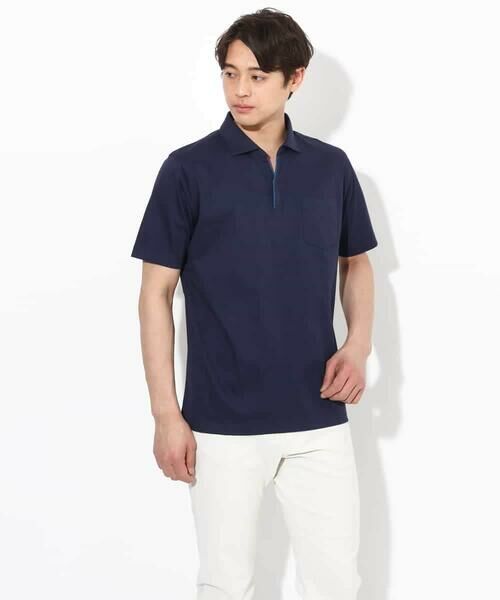 a.v.v / アー・ヴェ・ヴェ カットソー | 【接触冷感/ＵＶカット】シルケットスムースポロシャツ | 詳細29