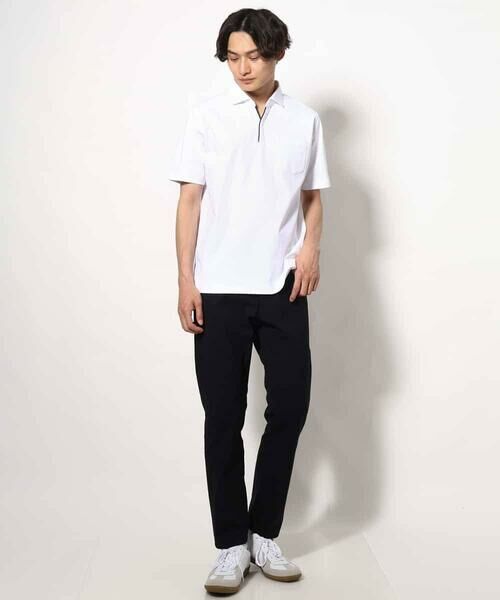 a.v.v / アー・ヴェ・ヴェ カットソー | 【接触冷感/ＵＶカット】シルケットスムースポロシャツ | 詳細5