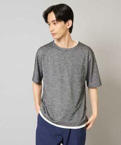 a.v.v / アー・ヴェ・ヴェ カットソー | 【イージーケア/速乾/接触冷感] スラブメランジフェイクレイヤードカットソー