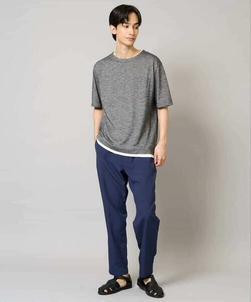 a.v.v / アー・ヴェ・ヴェ カットソー | 【イージーケア/速乾/接触冷感] スラブメランジフェイクレイヤードカットソー | 詳細11