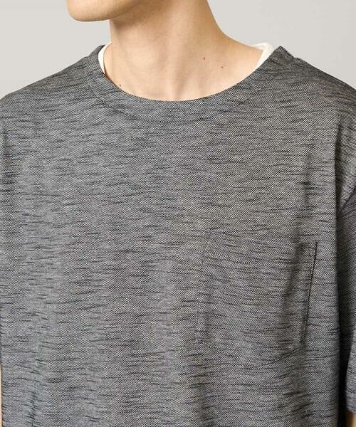 a.v.v / アー・ヴェ・ヴェ カットソー | 【イージーケア/速乾/接触冷感] スラブメランジフェイクレイヤードカットソー | 詳細23