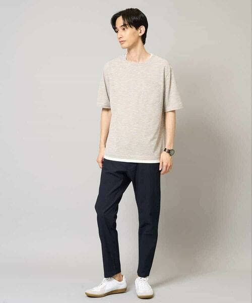 a.v.v / アー・ヴェ・ヴェ カットソー | 【イージーケア/速乾/接触冷感] スラブメランジフェイクレイヤードカットソー | 詳細8