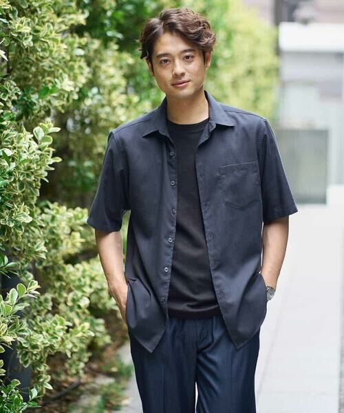 a.v.v / アー・ヴェ・ヴェ カットソー | 【接触冷感/イージーケア】キカジャカードクルーネックカットソー 通勤　ビジネス　ジャケット | 詳細24